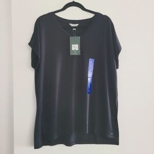 NWT Orvis black knit sleevless top size L